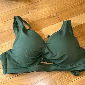 Green 36D bikini top